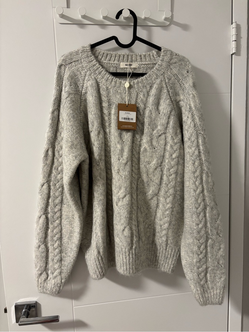Glowny Knit Melange Sweater